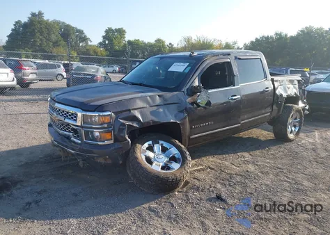 2015 Chevrolet Silverado 1500 1Lz из США, поврежденный, VIN 3GCUKSEC6FG216918
